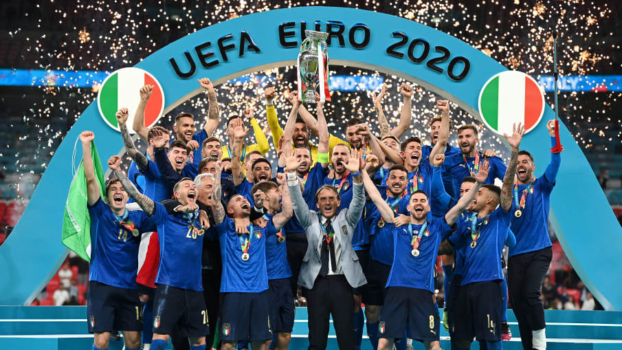 Italien gewinnt die EURO 2020 ©Michael Regan/UEFA via Getty Images Italien gewinnt die EURO 2020