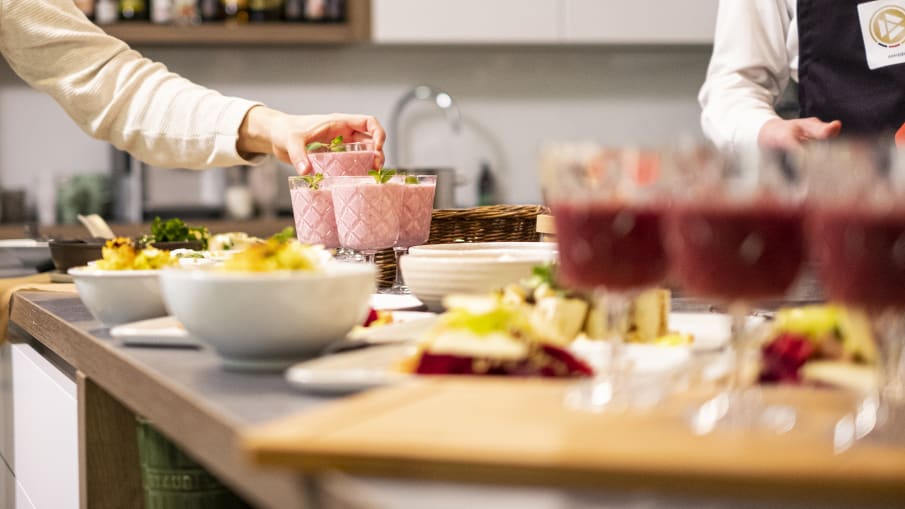 Smoothies und Bowls @Thomas Boecker/DFB 2020