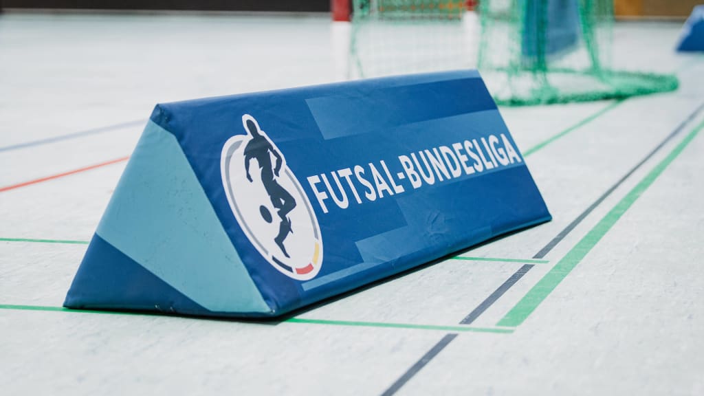 Futsal I Herren I Saison 2023-2024 I Bundesliga I 10. Spieltag I HSV-Panthers - TSV Weilimdorf I 10.12.2023 Werbung für