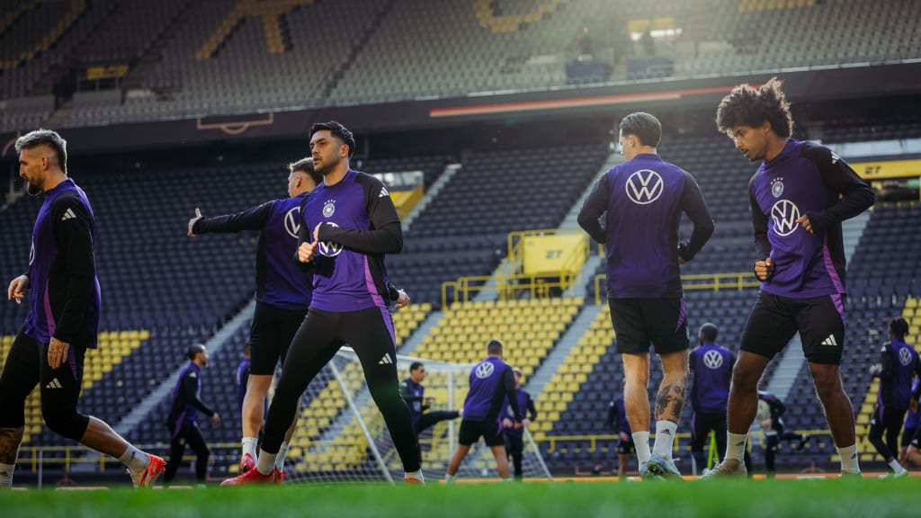 Abschlusstraining, Deutschland - Italien, Dortmund