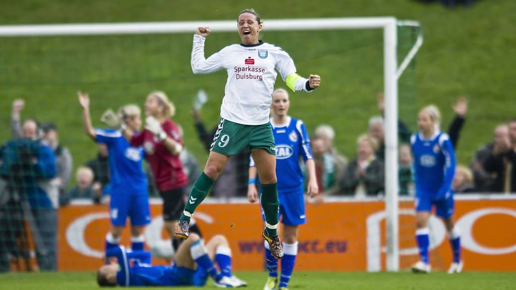 Inka Grings,Jubel,FCR Duisburg