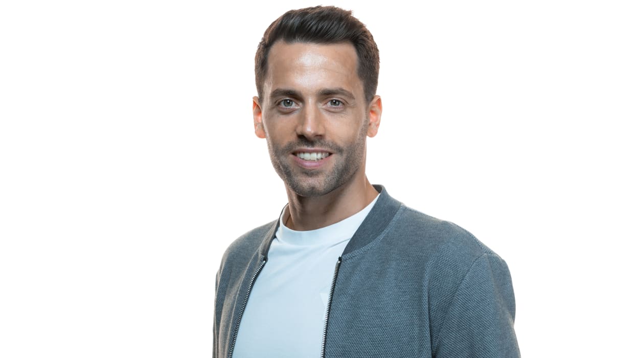 DFB Mitarbeiter*innen-Shooting 2022, Patrick Irmler, DFB-Campus, Frankfurt am Main, 27.10.2022, Foto: Julius Nieweler/DFB, 