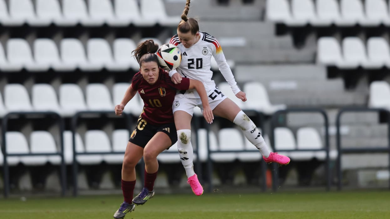 Deutschland, Belgien, U 23-Frauen, Länderspiel