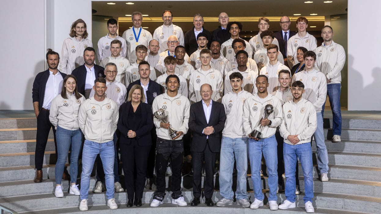 U 17-Nationalmannschaft, Weltmeister, Olaf Scholz