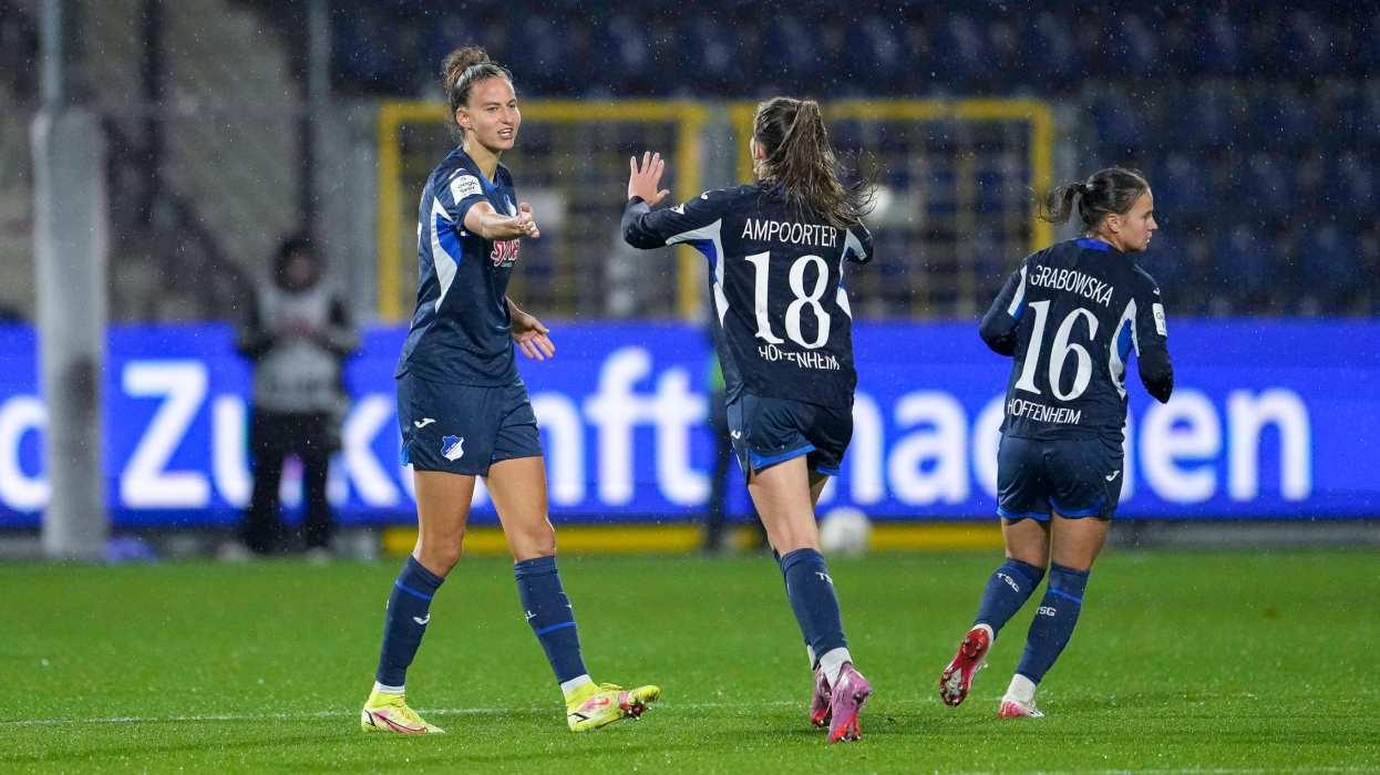 Google Pixel Frauen-Bundesliga, TSG Hoffenheim, 1. FC Nuernberg