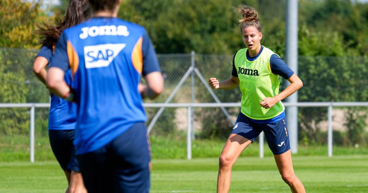 Simone Engelhardt TSG Hoffenheim teilt Vorbereitung in zwei Trainingsblöcke