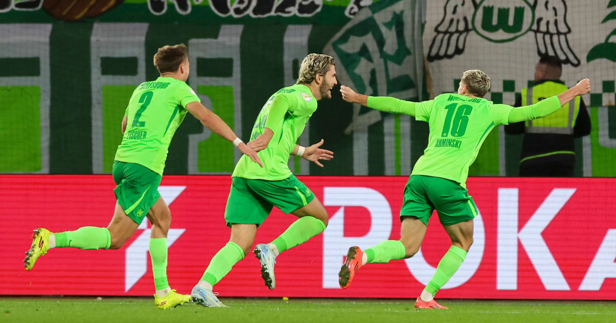 1 0 gegen Dortmund Wolfsburg im Pokalachtelfinale