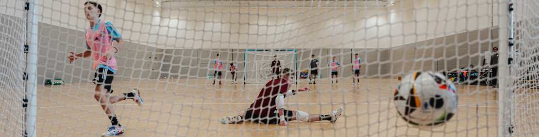 FRANKFURT AM MAIN, GERMANY - JANUARY 19: A general view during a U19 Germany training sessions at DFB-Campus on January 19, 2025 in Frankfurt am Main, Germany. (Photo by Fabio Deinert/Getty Images for DFB)
