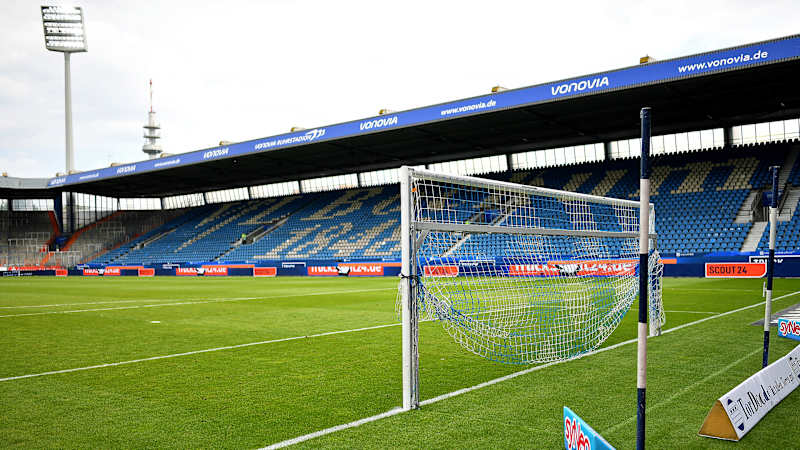VfL Bochum 1848 v 1. FC Heidenheim 1846 - Second Bundesliga BOCHUM, GERMANY - MAY 16: A general view after the Second Bundesliga match between VfL Bochum 1848 and 1. FC Heidenheim 1846 at Vonovia Ruhrstadion on May 16, 2020 in Bochum, Germany. The Bundesliga and Second Bundesliga is the first professional league to resume the season after the nationwide lockdown due to the ongoing Coronavirus (COVID-19) pandemic. All matches until the end of the season will be played behind closed doors. (Photo by Lukas Schulze/Getty Images)
