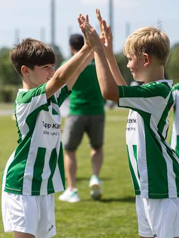 DFB, Deutscher Fussball-Bund, Die DFB Kinderfussball-Tour auf dem DFB-Campus in Frankfurt am Main, Frankfurt am Main, 08.06.2024, Fotos: Thomas Boecker/DFB
