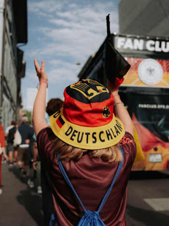 Fan-Walk vor dem Spiel gegen Frankreich, Viertel Finale DFB Frauen-Nationalmannschaft , German Womens National Team, WEURO 2025, SchweizDeutschland, Germany, Fan-Walk vor dem Spiel gegen Frankreich, Viertel FinaleBasel, Schweiz, 19.07.2025, Foto: Sofieke van Bilsen/DFB