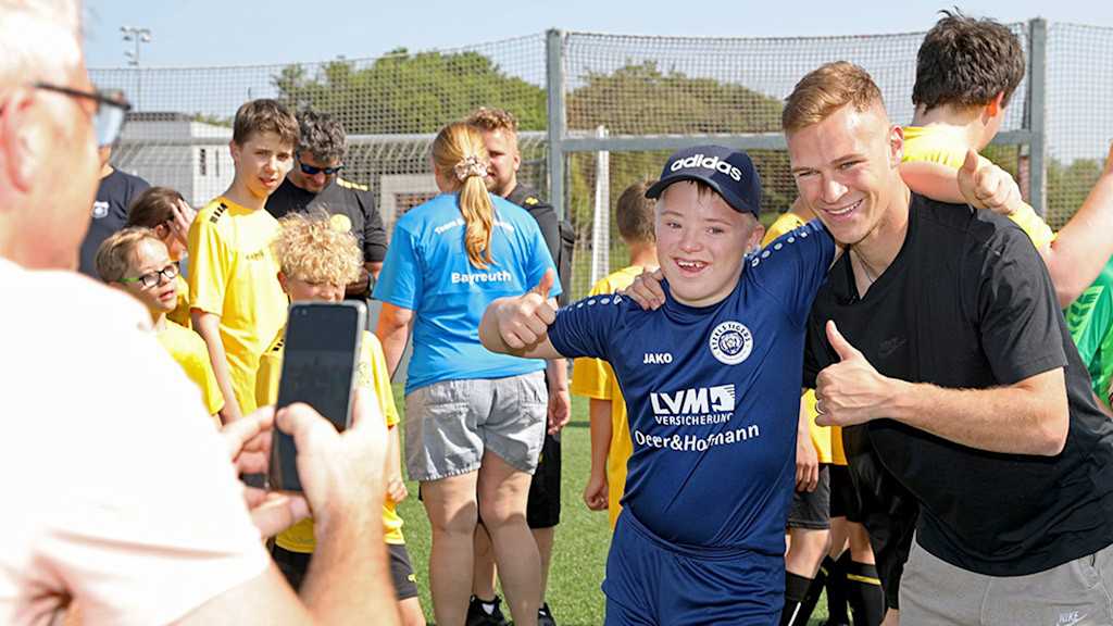 Joshua Kimmich,Integration,Handicap-Fußball
