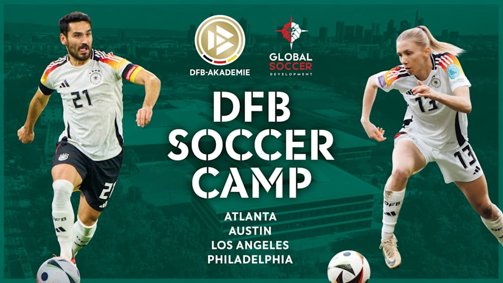 DFB veranstaltet vier Camps in den USA