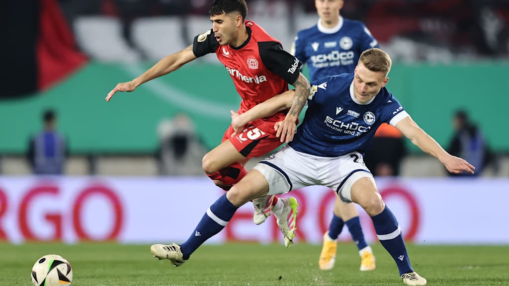 Leon Schneider,Arminia Bielefeld,Bayer Leverkusen,DFB-Pokal