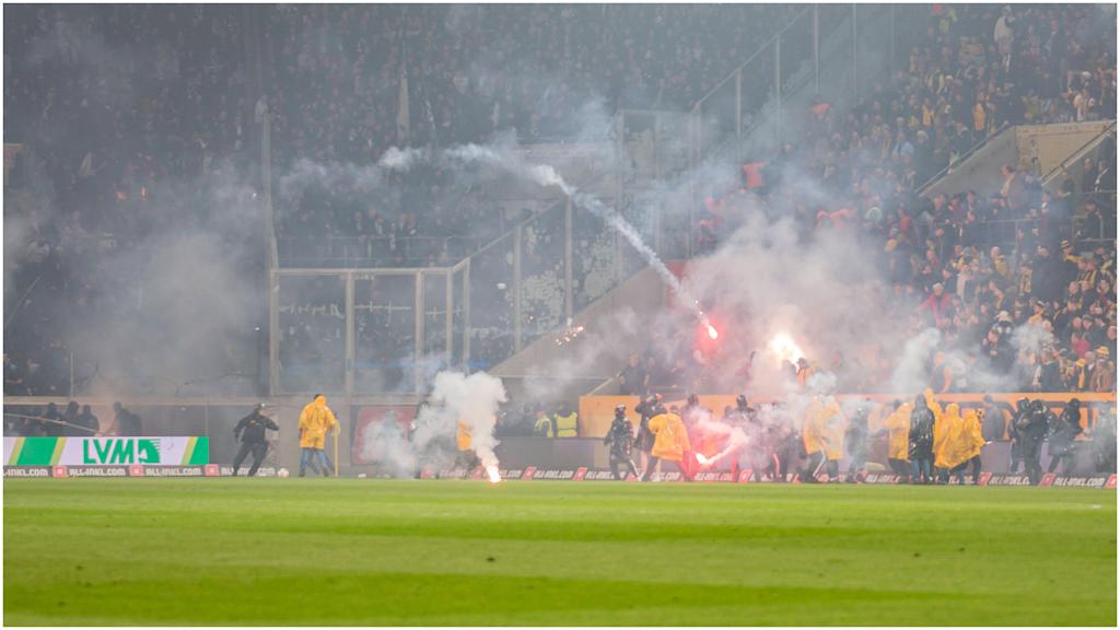 Pyrotechnik,Dynamo Dresden,Hertha BSC,Polizei