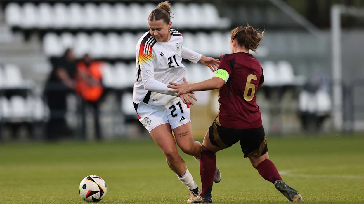 Deutschland, Belgien, U 23-Frauen, Länderspiel