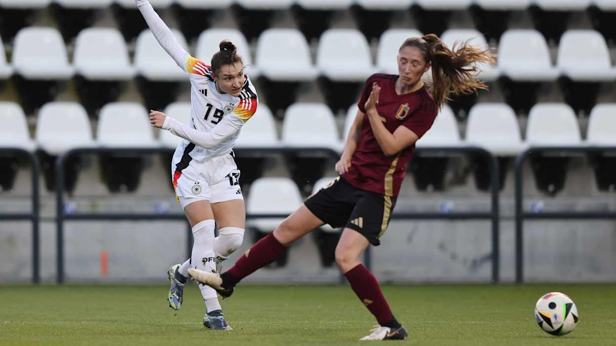 Deutschland, Belgien, U 23-Frauen, Länderspiel