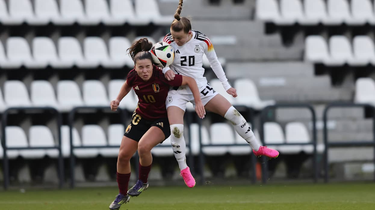 Deutschland, Belgien, U 23-Frauen, Länderspiel