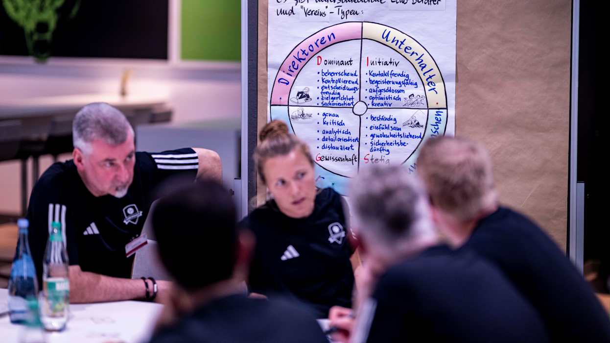 WOLFSBURG, GERMANY - OCTOBER 13: General view during the Club Advisors Event on October 13, 2023 at Volkswagen Arena in Wolfsburg, Germany. (Photo by Oliver Hardt/Getty Images)