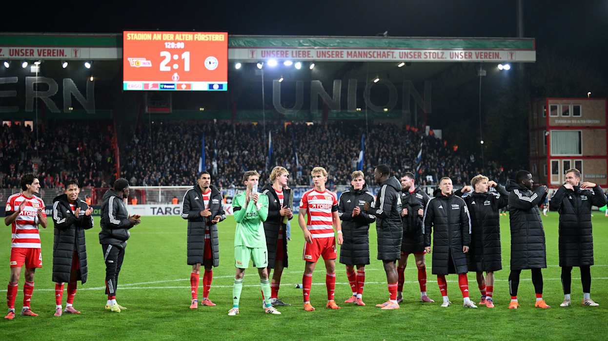 Union Berlin, Arminia Bielefeld,DFB-Pokal