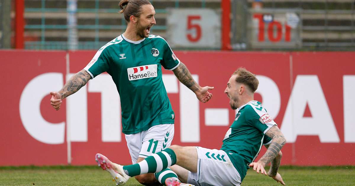 VfB Lübeck feiert Aufstieg in die 3. Liga