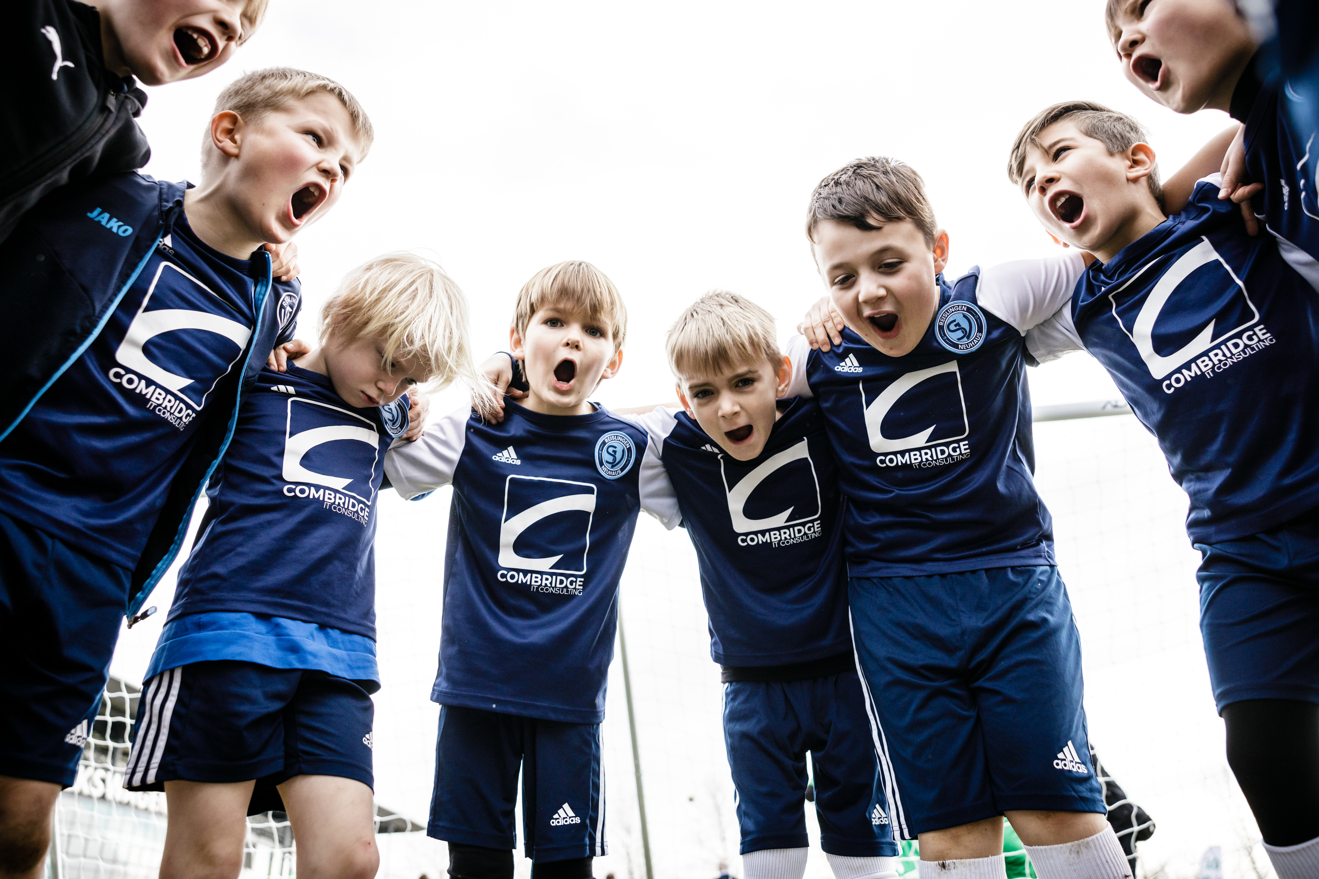 WOLFSBURG, GERMANY - MARCH 2: Impressions from the "DFB X Volkswagen Kids Football Tour 2024" at VfL-Campus on March 2, 2024 in Wolfsburg, Germany. (Photo by Reinaldo Coddou H./Getty Images for DFB)