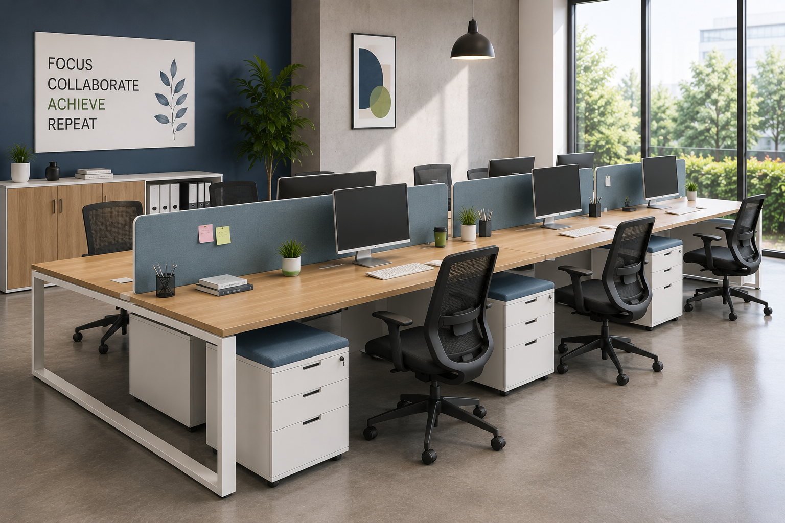 Bench Style Workstations