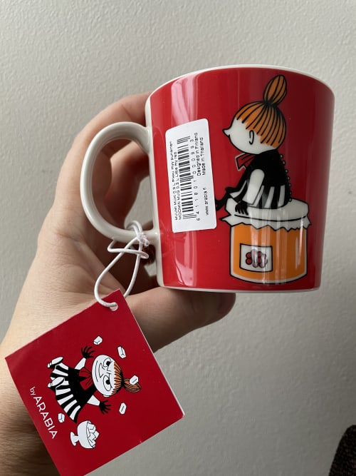 Moomin Arabia Little My red - Lilla My röd