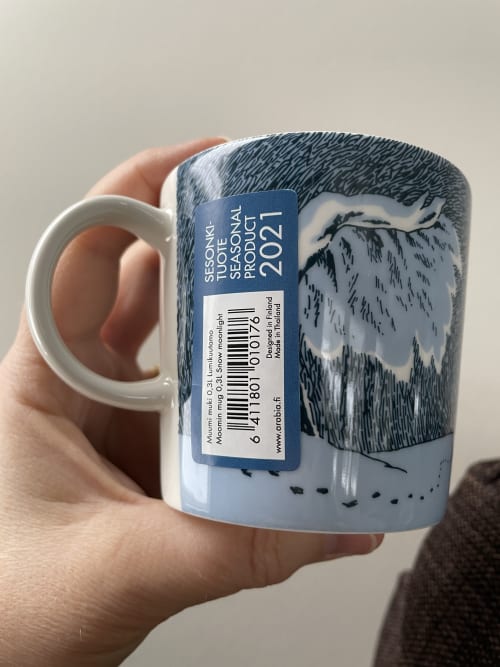 Moomin Arabia Snow moonlight 2021 - Vintermånsken 2021