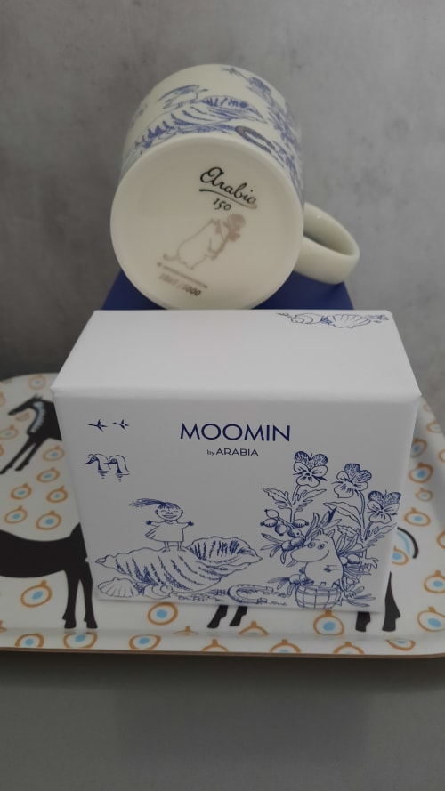 Muumimuki platina numeroitu.
