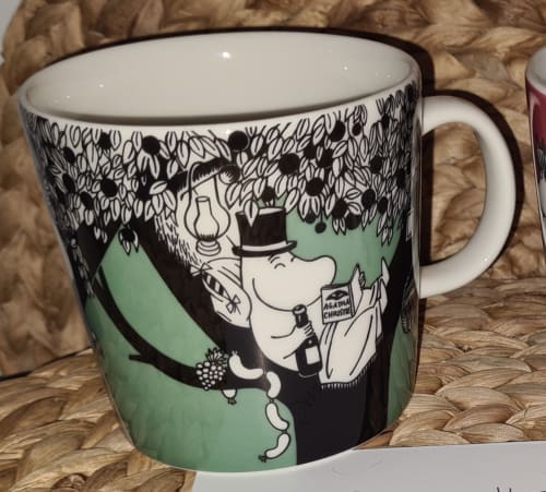 4 dl green moomin mug