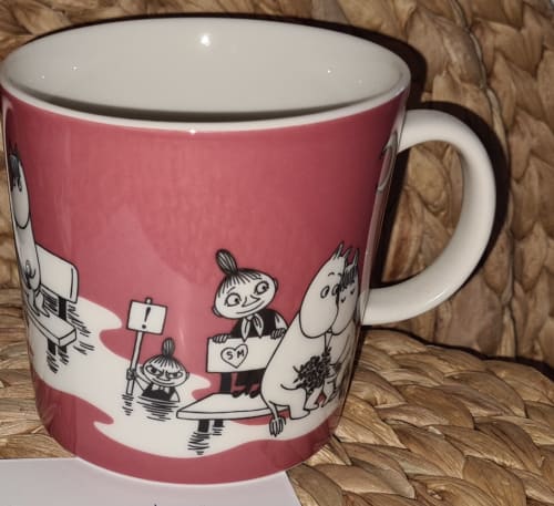 4dl (Large) Rose moomin mug