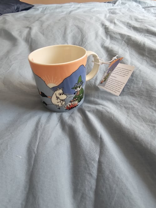 Moomin in the mountains 2 mugs