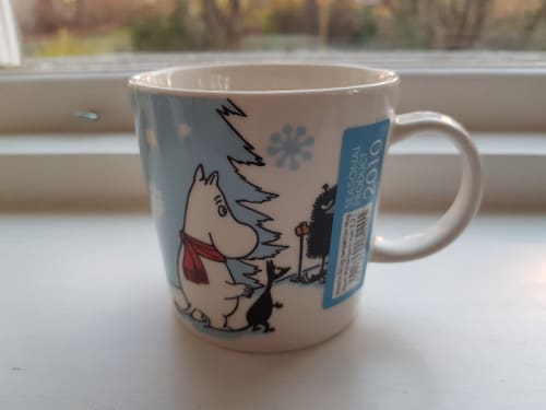 Ny Mumin mugg Skidtävling