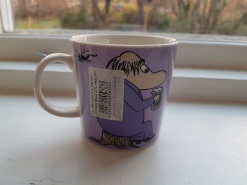 Ny Mumin mugg Hemulen