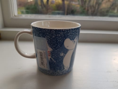 Ny Mumin mugg Lätt snöfall