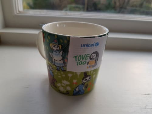 Ny Mumin mugg Tove 100 år