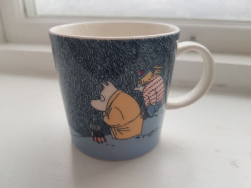 Ny Mumin mugg Månsken i snön