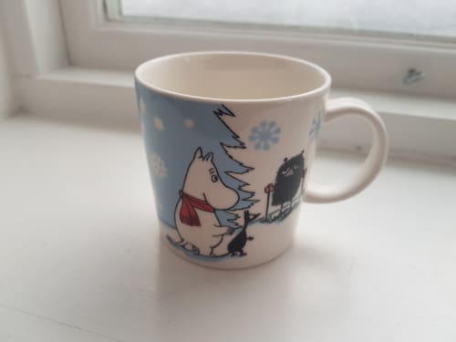 Ny Mumin mugg Skidtävling