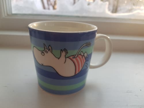 Ny Mumin mugg Simhopp 