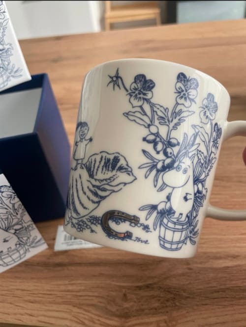 Merituuli Platina -Muumimuki / Merituuli Platinum Moomin Mug