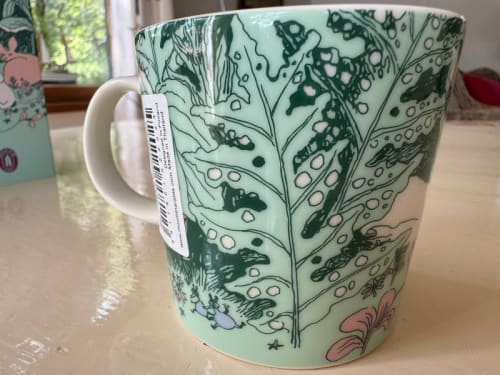 Arabia Moomin Day Mug 2025 - Moomintroll & Snork (Green) #172 - New with Box
