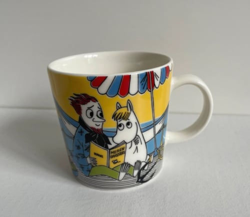 Arabia Moomin Mug - Snorkmaiden and the Poet (Summer 2013 Limited Edition)