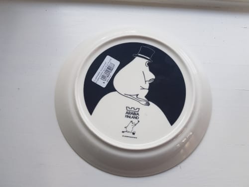 Mumin tallrik Muminpappa
