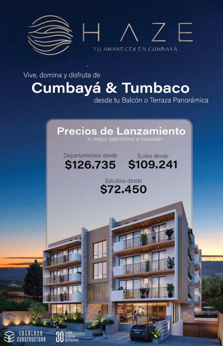 Departamentos/oficinas en Tumbaco 