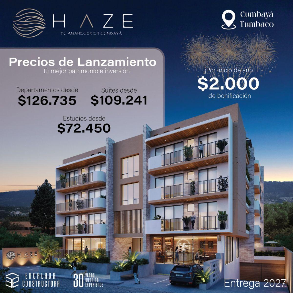 Departamentos/oficinas en Tumbaco 