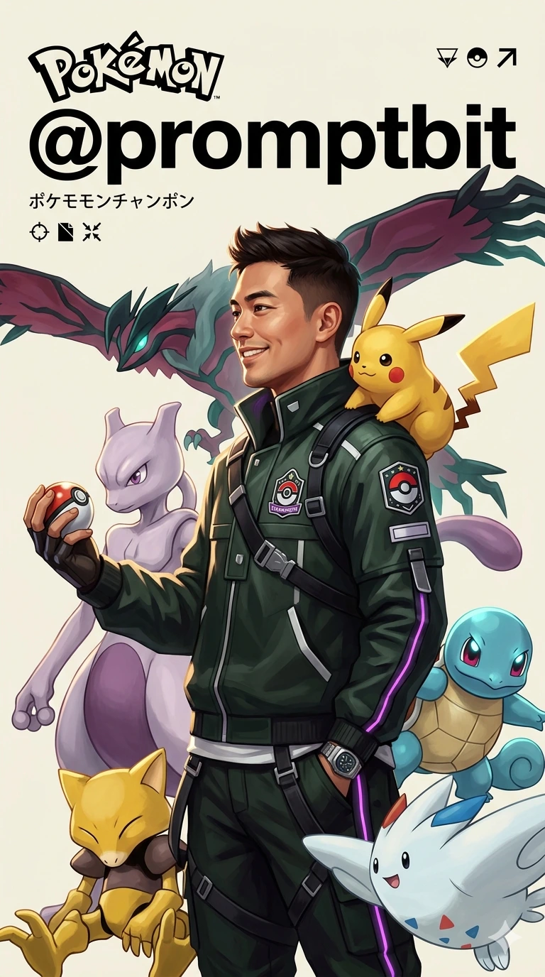 Champion of Legends — The Pokémon Ascension Poster