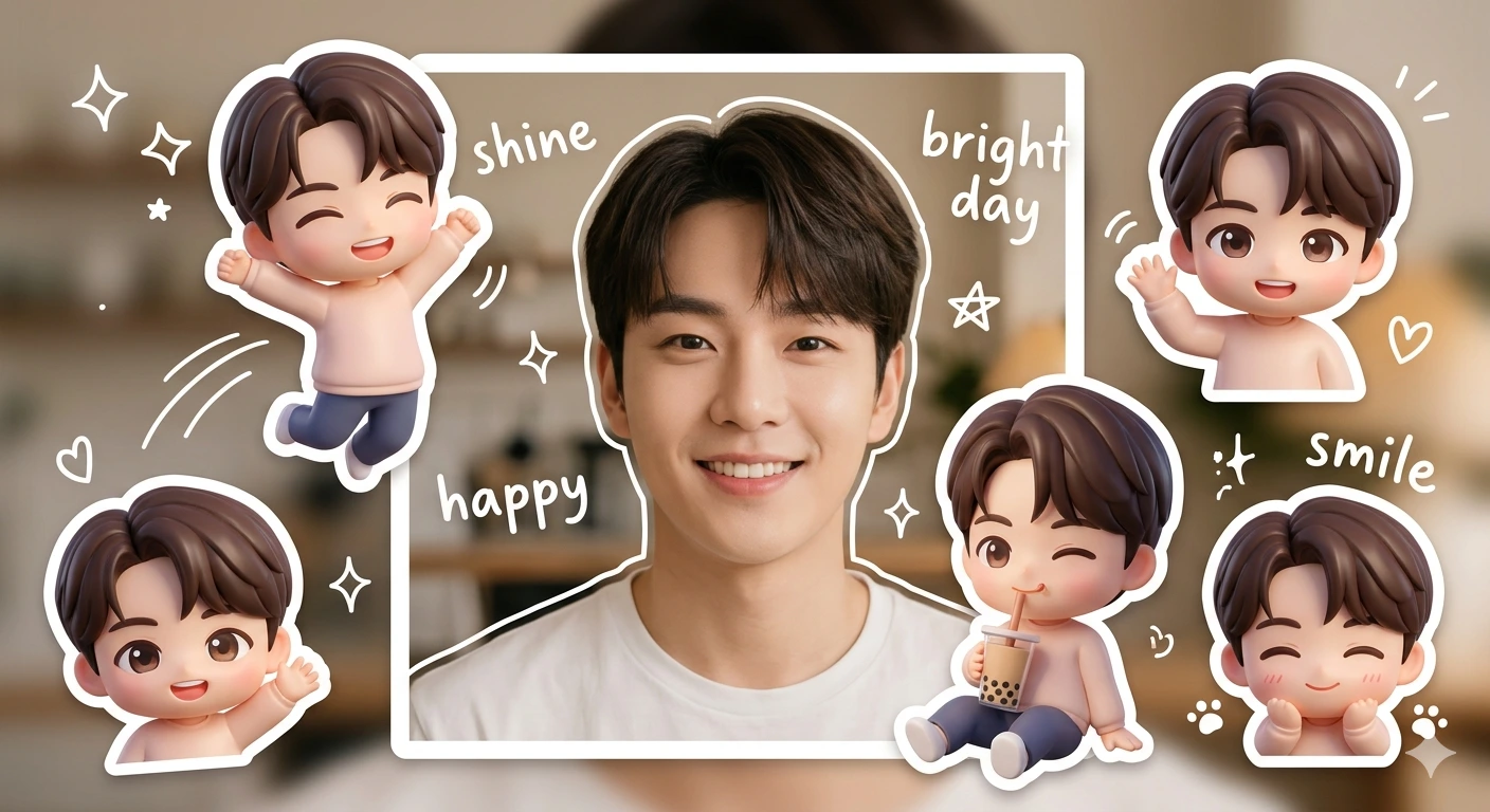 Mini Me Magic: Cute Chibi Aesthetic Glow