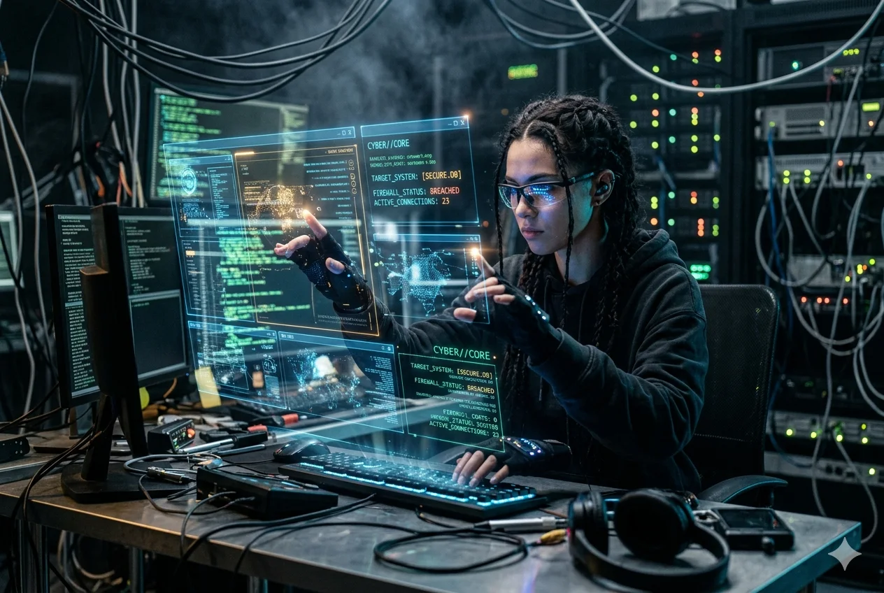 NEON BREACH : THE LAST HACKER INTERFACE