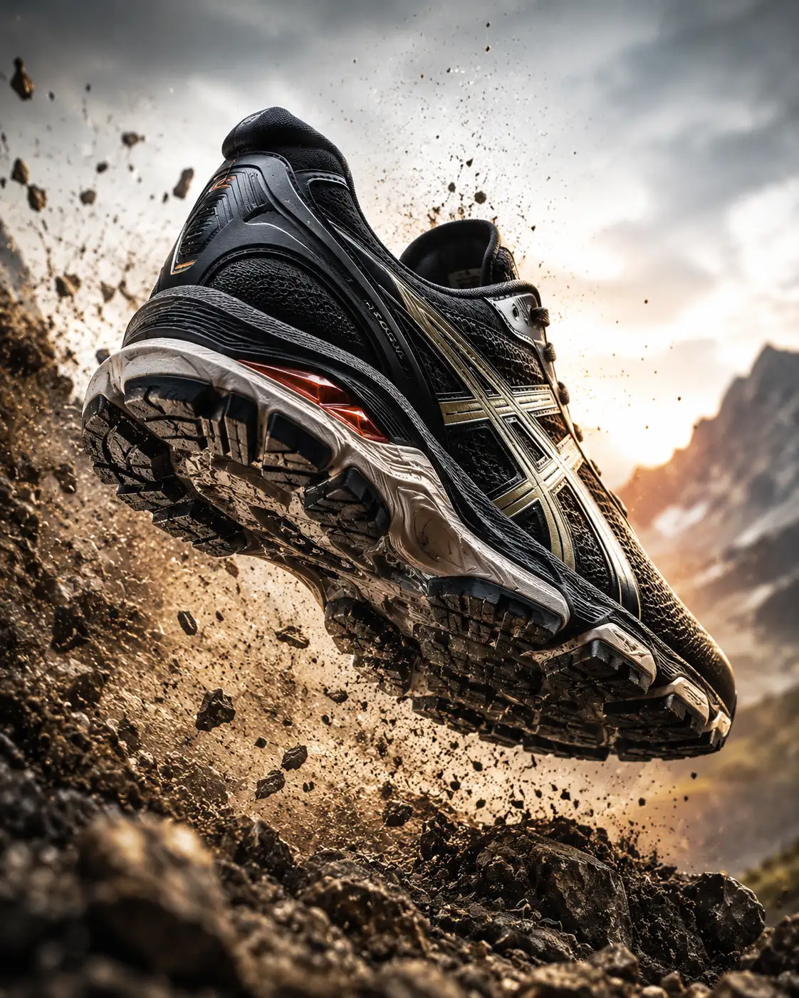 Motion Engine — The Mid-Stride Performance Shot